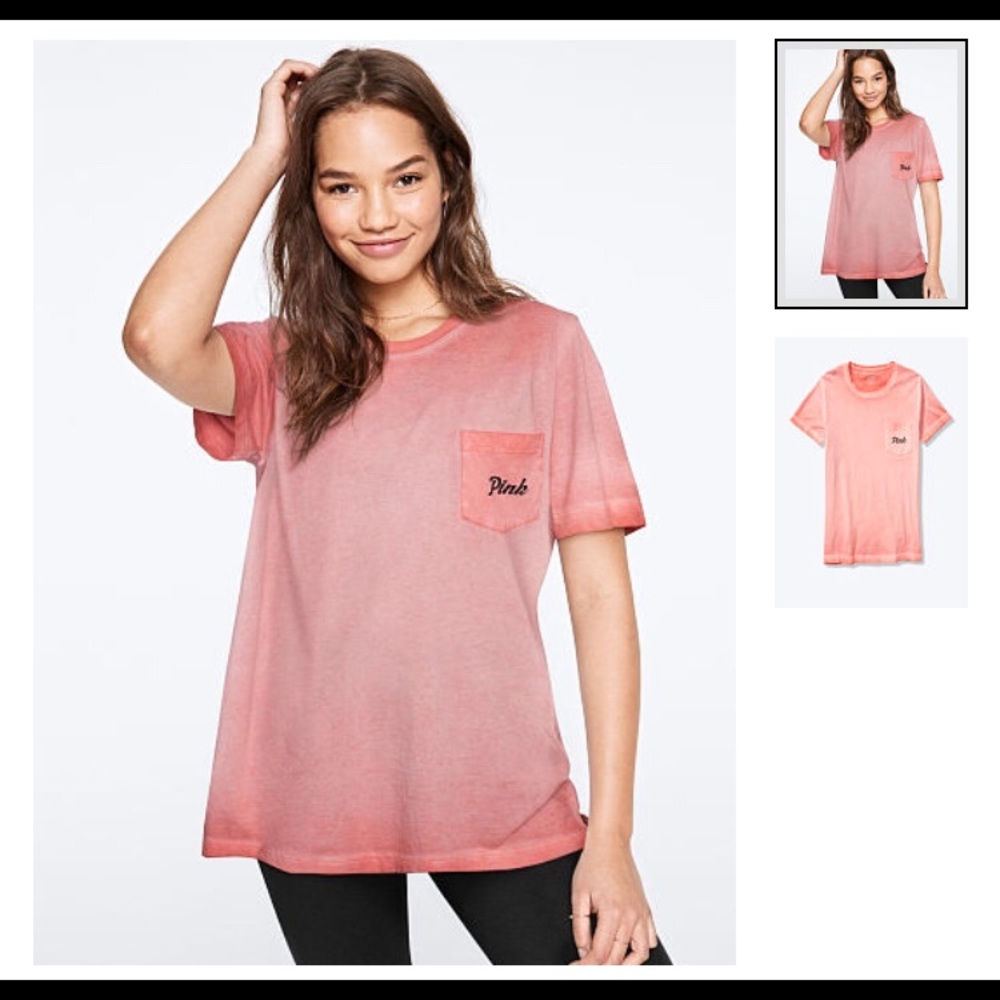 PINK Campus Short Sleeve tee